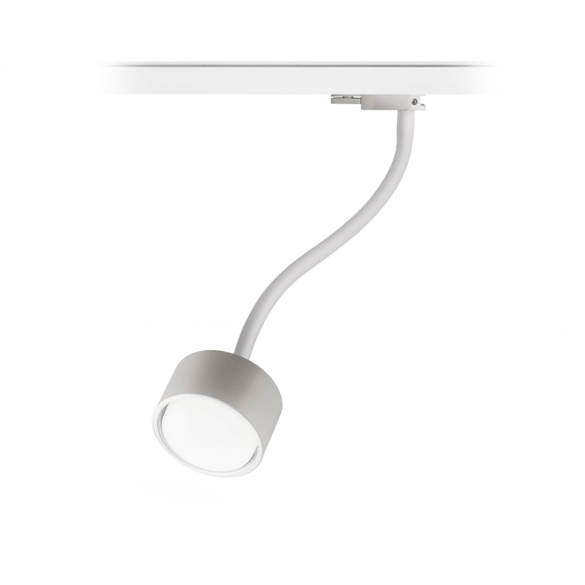 RENDL 3-circuit track system PIXIE on goose neck for 3-circuit tracks white 230V LED GX53 7W R11768 1