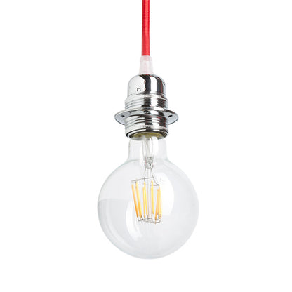 RENDL shades, shade bases, pendent sets KOMBIX 2 pendant set CHB+RC+CHF   230V LED E27 2x15W R11784 2