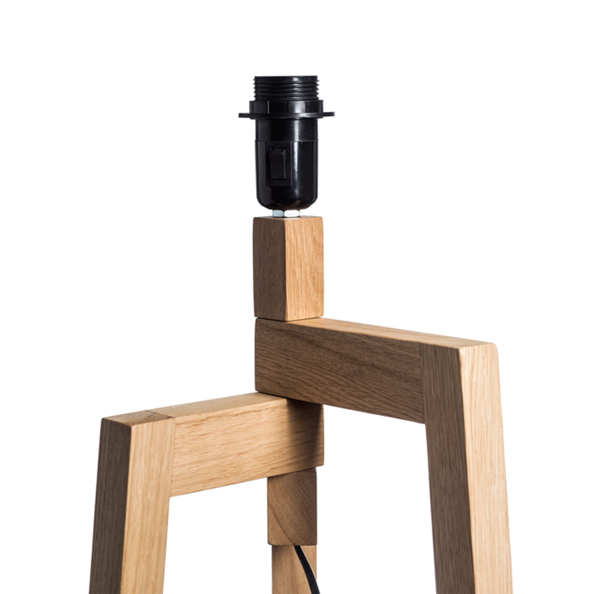 RENDL shades, shade bases, pendent sets WOODY table lamp base  oak 230V LED E27 15W R11791 4