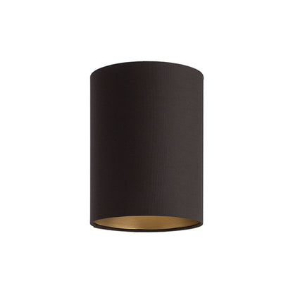 RENDL shades, shade bases, pendent sets RON 15/20 shade Polycotton black/golden foil max. 28W R11802 1