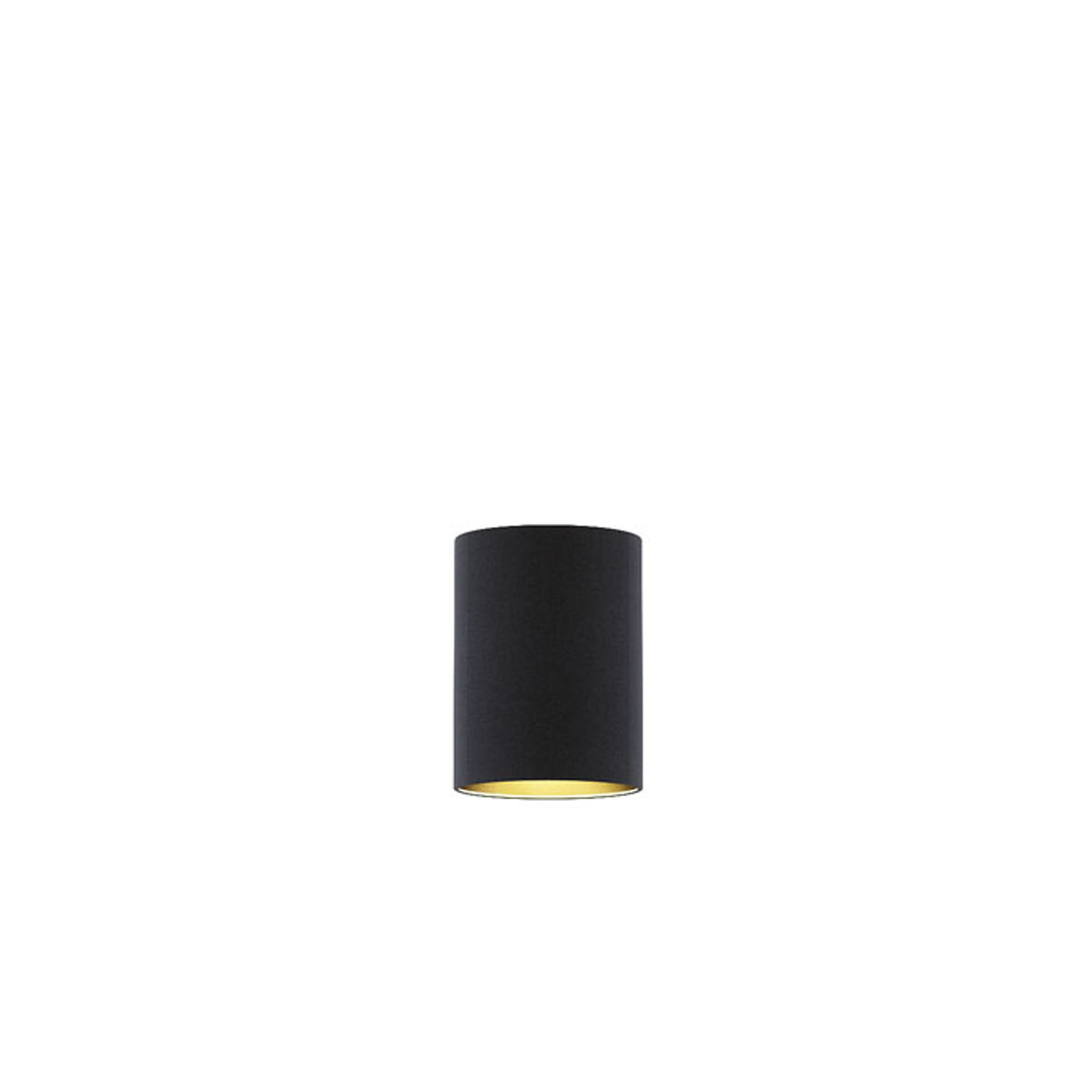 RENDL shades, shade bases, pendent sets RON 15/20 shade Polycotton black/golden foil max. 28W R11802 3