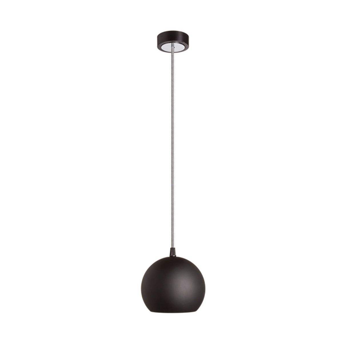 RENDL pendant lamp COPA pendant black glass 230V LED E27 11W R11824 1