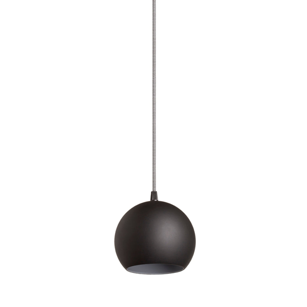 RENDL pendant lamp COPA pendant black glass 230V LED E27 11W R11824 4