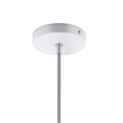 RENDL shades, shade bases, pendent sets ELISA pendant set WB+B/WC+CHF   230V LED E27 15W R11888 2