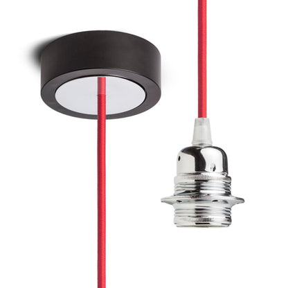 RENDL shades, shade bases, pendent sets HEX pendant set BB+RC+CHF+CHC1   230V LED E27 15W R11911 1