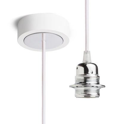 RENDL shades, shade bases, pendent sets HEX pendant set WB+WC+CHF+CHC1   230V LED E27 15W R11917 1