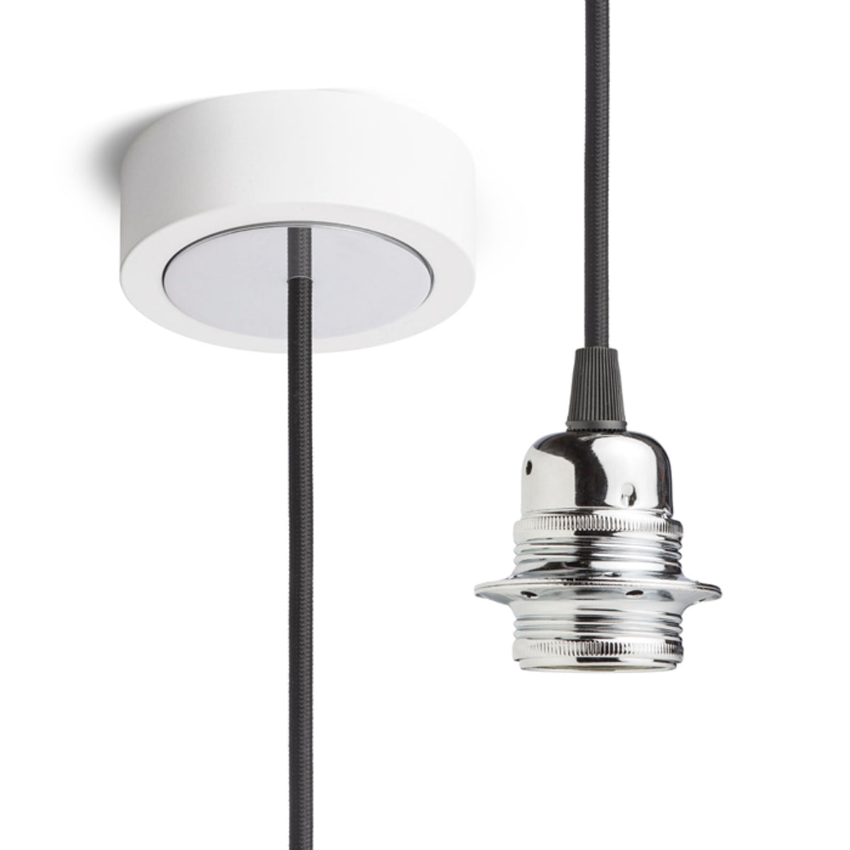 RENDL shades, shade bases, pendent sets HEX pendant set WB+BC+CHF+CHC1   230V LED E27 15W R11918 1