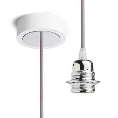 RENDL shades, shade bases, pendent sets HEX pendant set WB+GC+CHF+CHC1   230V LED E27 15W R11920 1