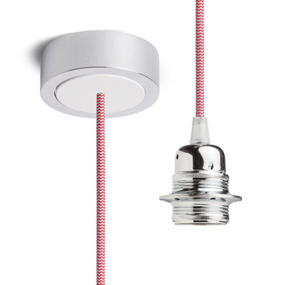 RENDL shades, shade bases, pendent sets HEX pendant set CHB+R/WC+CHF+WC1   230V LED E27 15W R11938 1