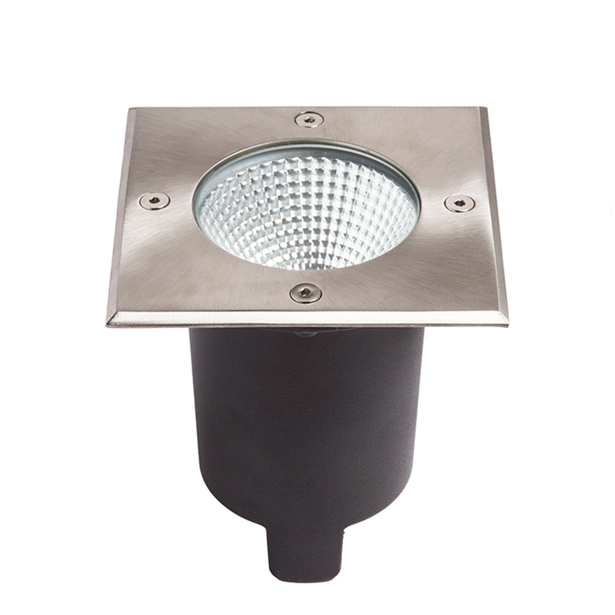 RENDL outdoor lamp RIZZ SQ 125   stainless steel 230V LED 7W 41° IP67  3000K R11962 10