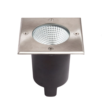 RENDL outdoor lamp RIZZ SQ 125   stainless steel 230V LED 7W 41° IP67  3000K R11962 10