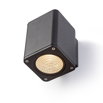RENDL outdoor lamp MIZZI SQ I wall anthracite grey  230V LED 12W 44° IP54  3000K R11964 5
