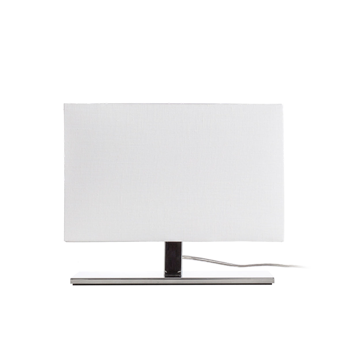 RENDL table lamp PLAZA S table white chrome 230V LED E27 15W R11973 6