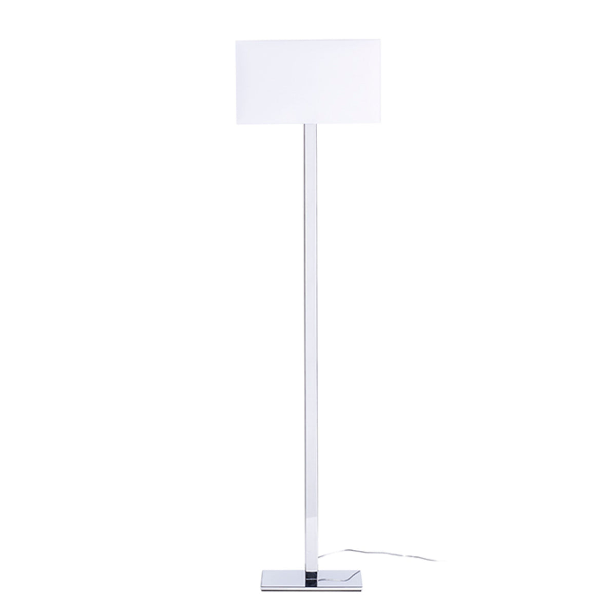 RENDL floor lamp PLAZA floor white chrome 230V LED E27 15W R11984 2