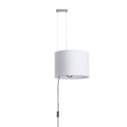 RENDL pendant lamp BROADWAY pendant adjustable white chrome 230V LED E27 15W R11989 2