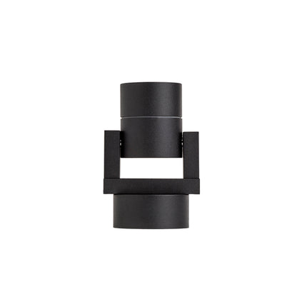 RENDL  ORIT wall black 230V LED 6W 80° IP44 3000K R12034 6