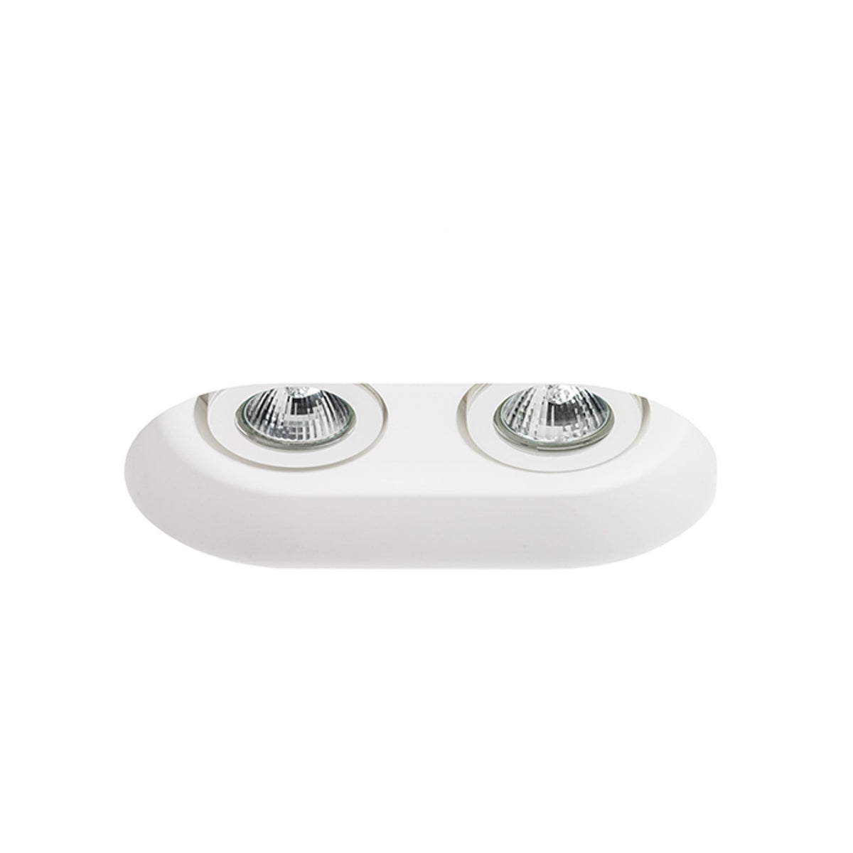 RENDL recessed light DINGO GU10 II directional  plaster 230V GU10 2x35W R12037 8