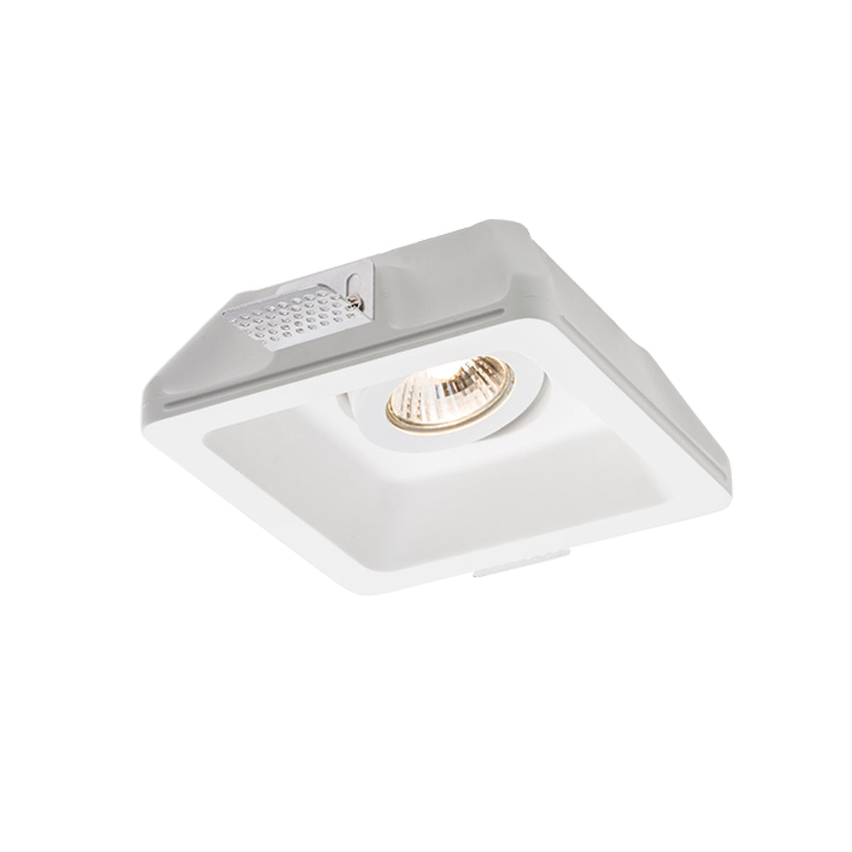 RENDL recessed light DINO SQ GU10 directional  plaster 230V GU10 35W R12038 8