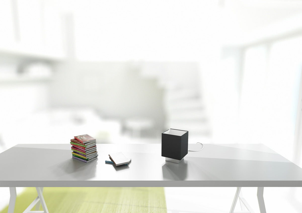 RENDL Outlet MONACO table black chrome 230V LED E27 15W R12040 10