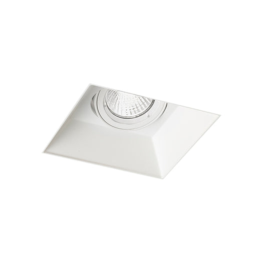 RENDL recessed light IPSO SQ frameless  white  230V LED GU10 8W R12045 1