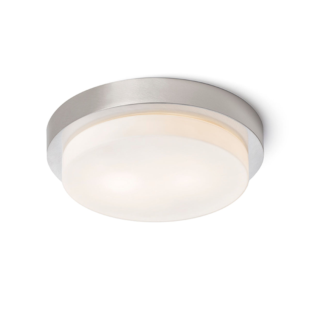 RENDL surface mounted lamp GORRA ceiling  matt nickel 230V LED E14 2x6W IP44 R12048 1