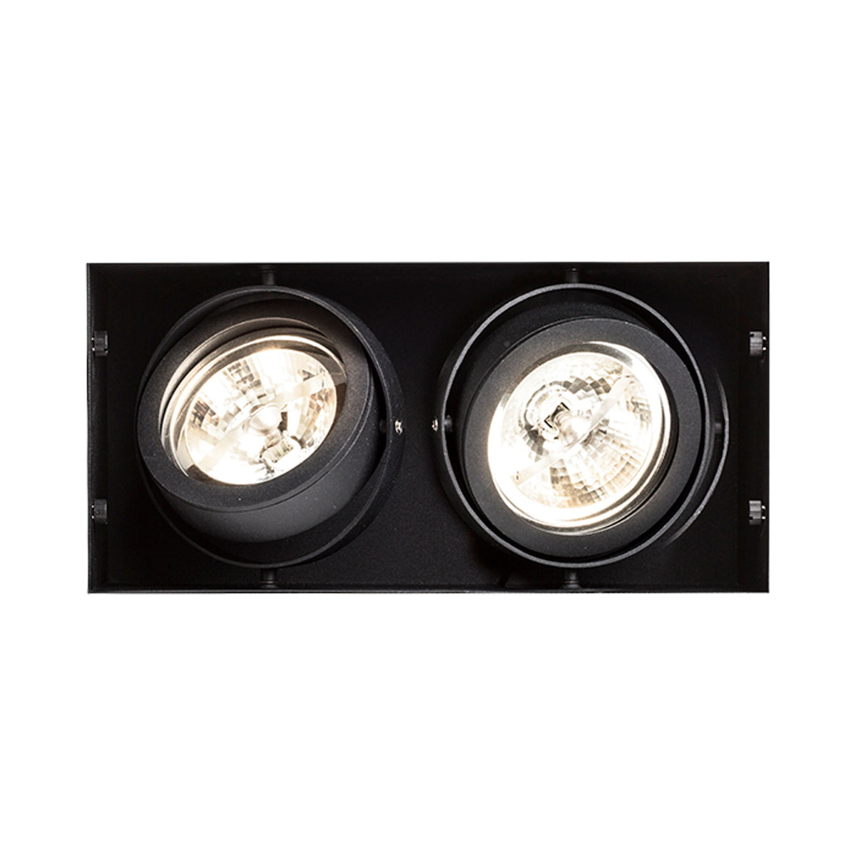 RENDL recessed light ELECTRA II  black  12V LED G53 2x15W R12051 11