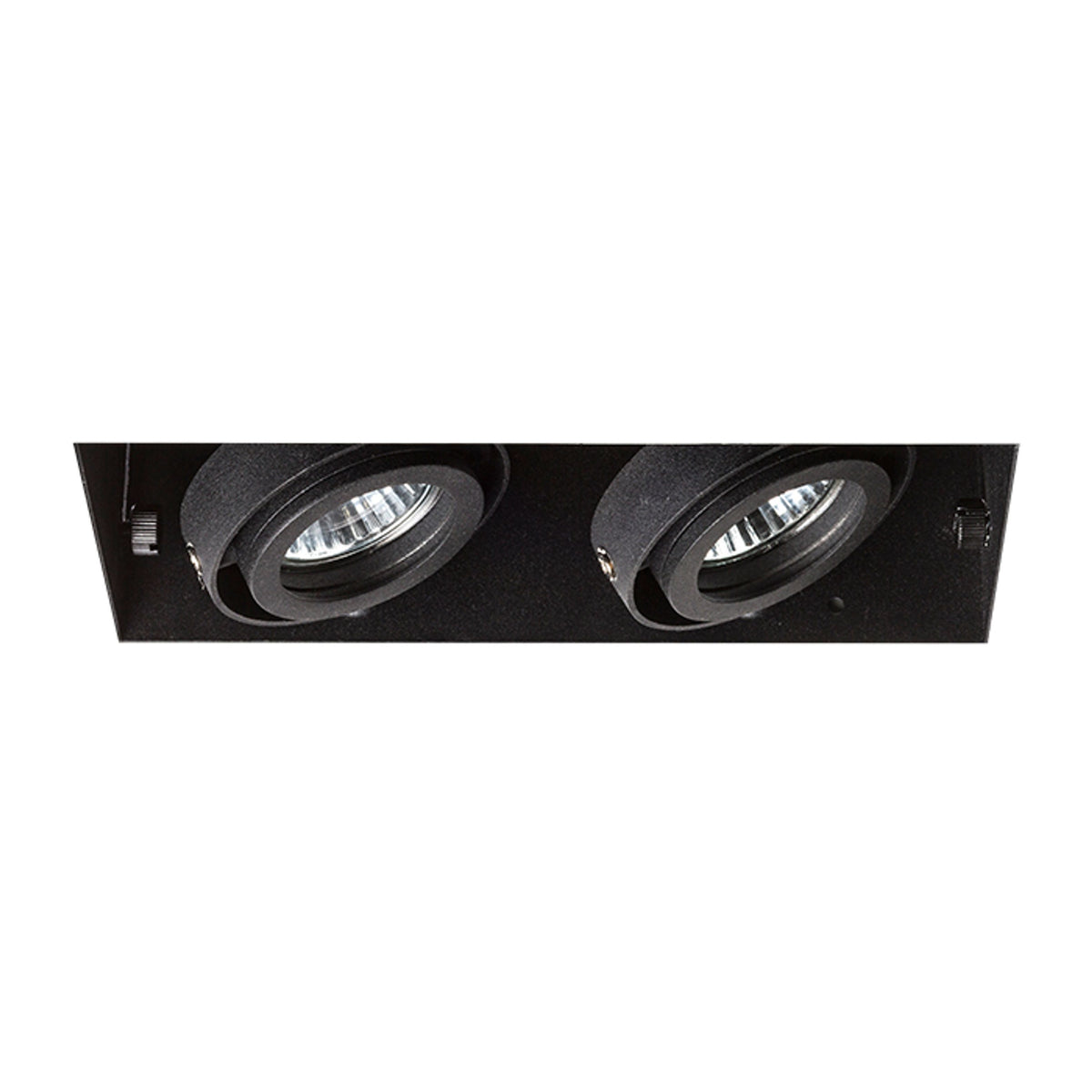 RENDL recessed light ELECTRA II  black  230V GU10 2x50W R12053 2