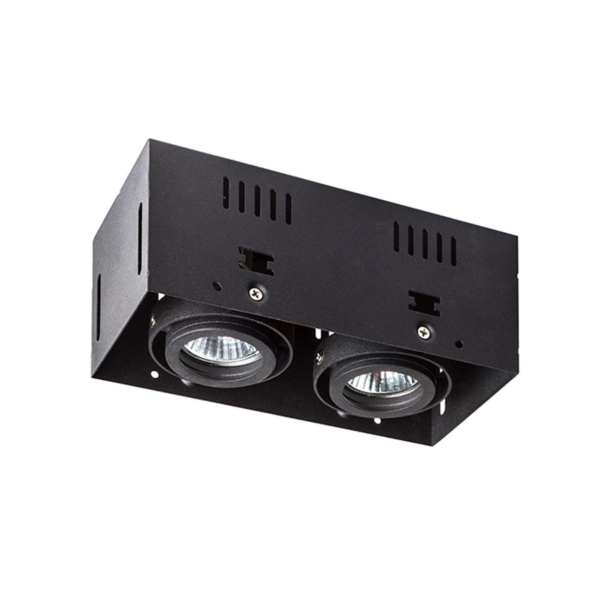 RENDL recessed light ELECTRA II  black  230V GU10 2x50W R12053 5