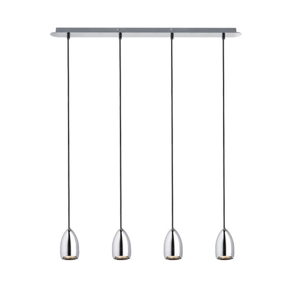 RENDL pendant lamp BABADES IV pendant  chrome 230V GU10 4x35W R12083 1