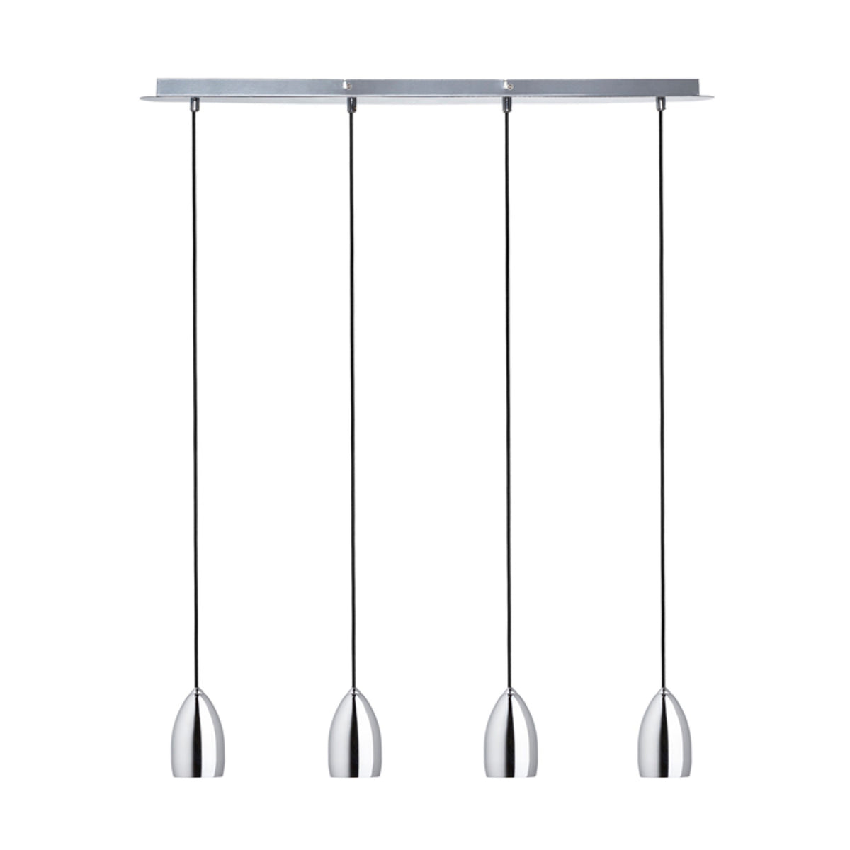 RENDL pendant lamp BABADES IV pendant  chrome 230V GU10 4x35W R12083 2