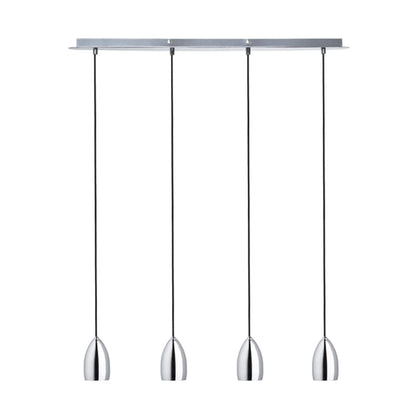 RENDL pendant lamp BABADES IV pendant  chrome 230V GU10 4x35W R12083 2