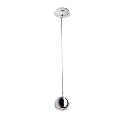 RENDL pendant lamp DESTY I pendant black chrome 230V GU10 35W R12086 2