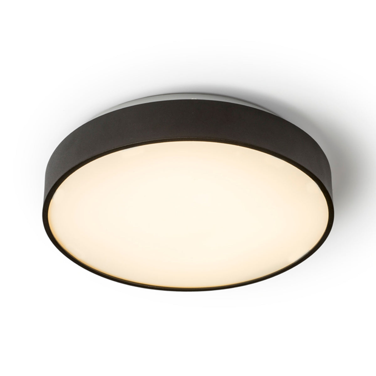 RENDL surface mounted lamp MENSA R 40 ceiling matt black  230V LED 28W  3000K R12116 1
