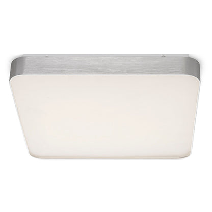 RENDL surface mounted lamp MENSA SQ 80 ceiling  brushed aluminum 230V LED 138W  3000K R12121 3