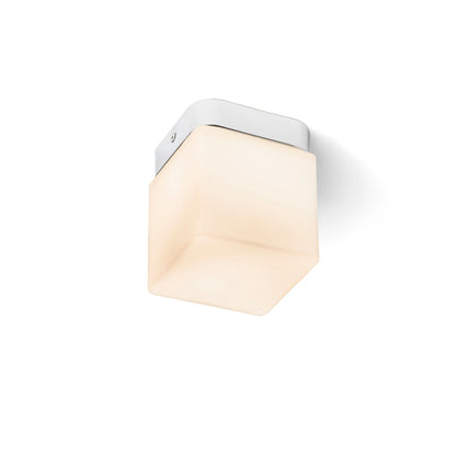 RENDL surface mounted lamp ESICA SQ ceiling  chrome 230V LED 6W IP44  3000K R12198 3