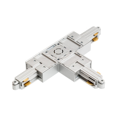RENDL 1-circuit track system 1F T connector, polarity right silver grey  230V  R12277 2