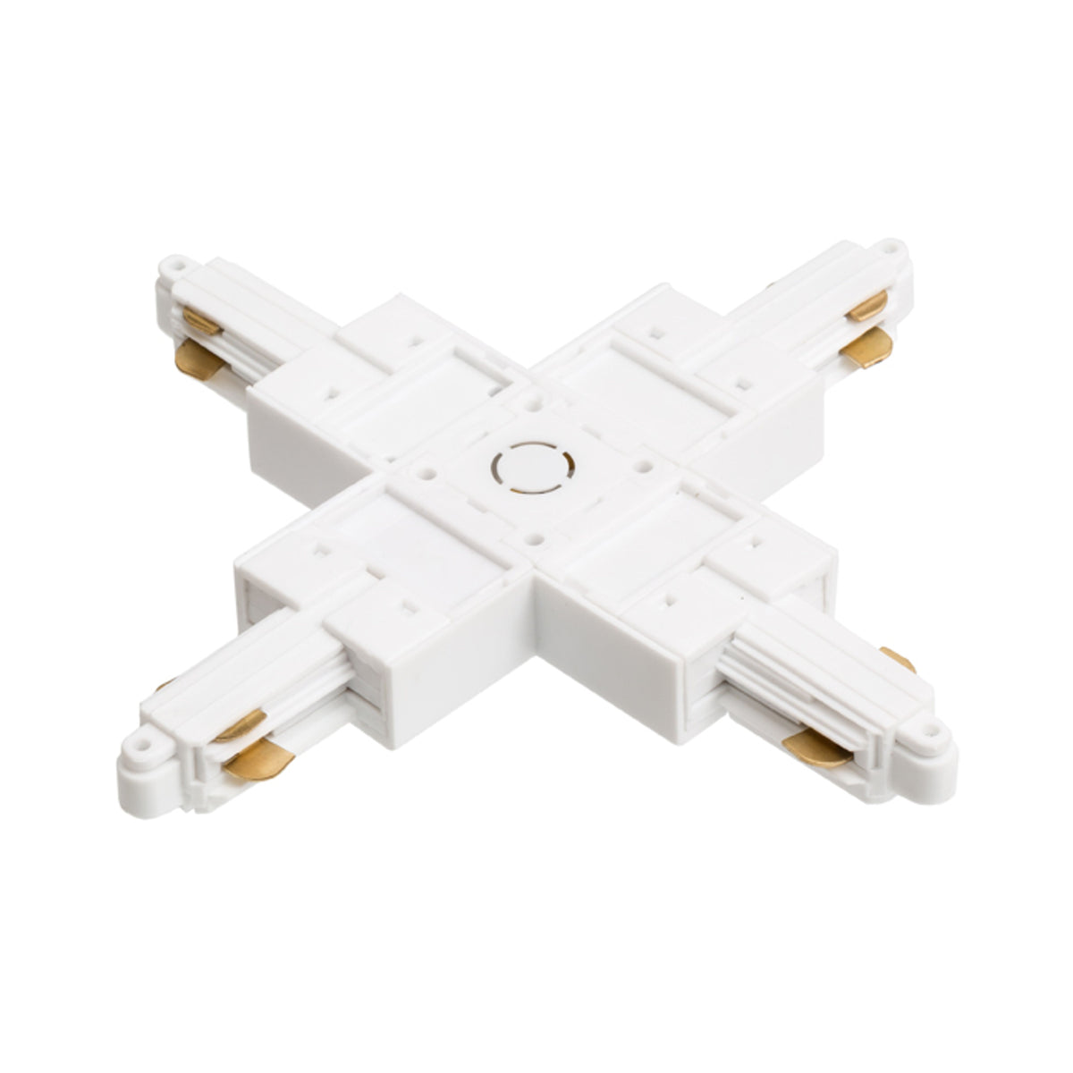 RENDL 1-circuit track system 1F X connector white  230V  R12278 2