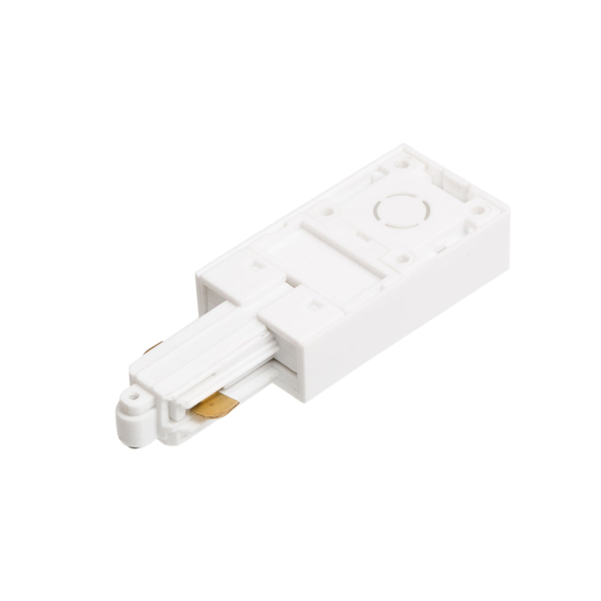 RENDL 1-circuit track system 1F feed-in, polarity right white  230V  R12287 2