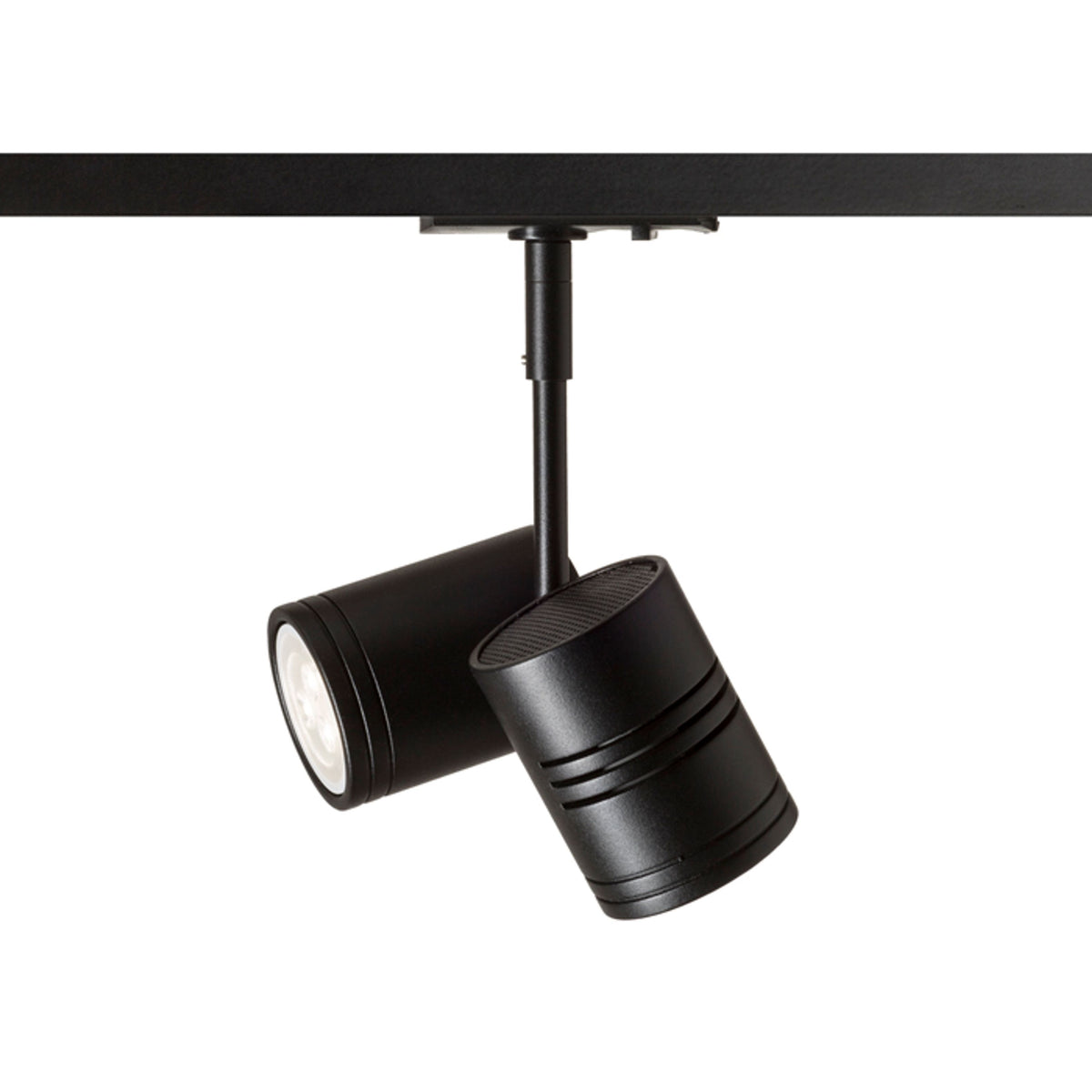 RENDL 1-circuit track system BEEBA II for 1-circuit tracks black  230V LED GU10 2x8W R12316 3