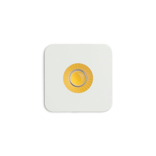 RENDL recessed light RIO SQ recessed white 230V LED 3W 22° 3000K R12350 1