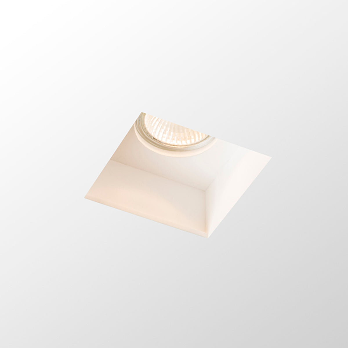 RENDL recessed light DAG SQ recessed  plaster 230V LED GU10 8W R12355 3