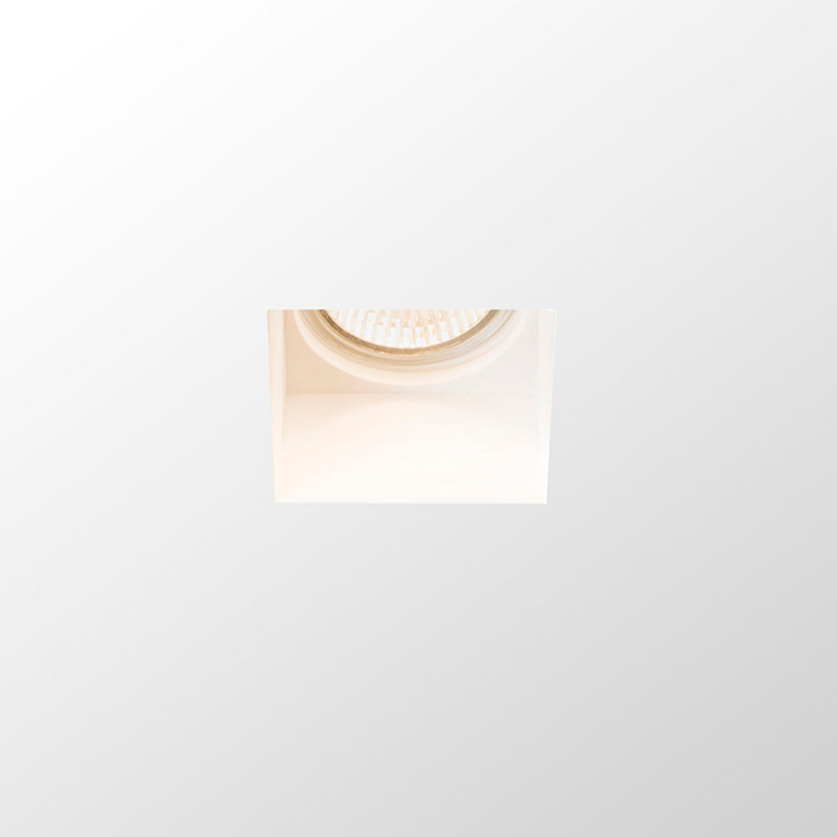 RENDL recessed light QUO SQ I recessed  plaster 230V LED GU10 8W R12360 5