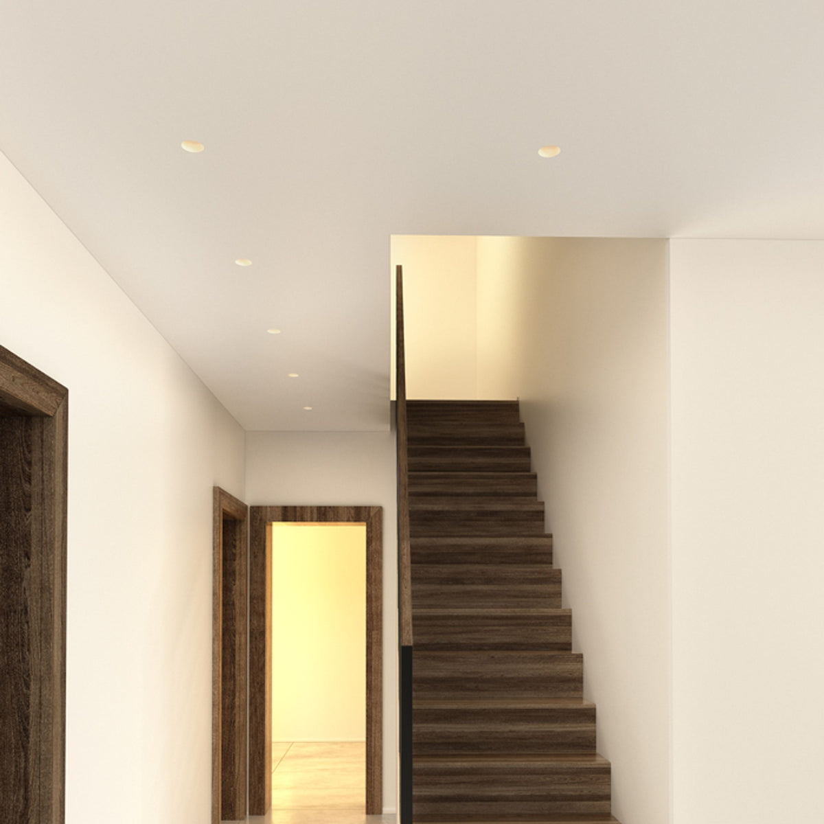 RENDL recessed light QUO R recessed  plaster 230V LED GU10 8W R12361 2