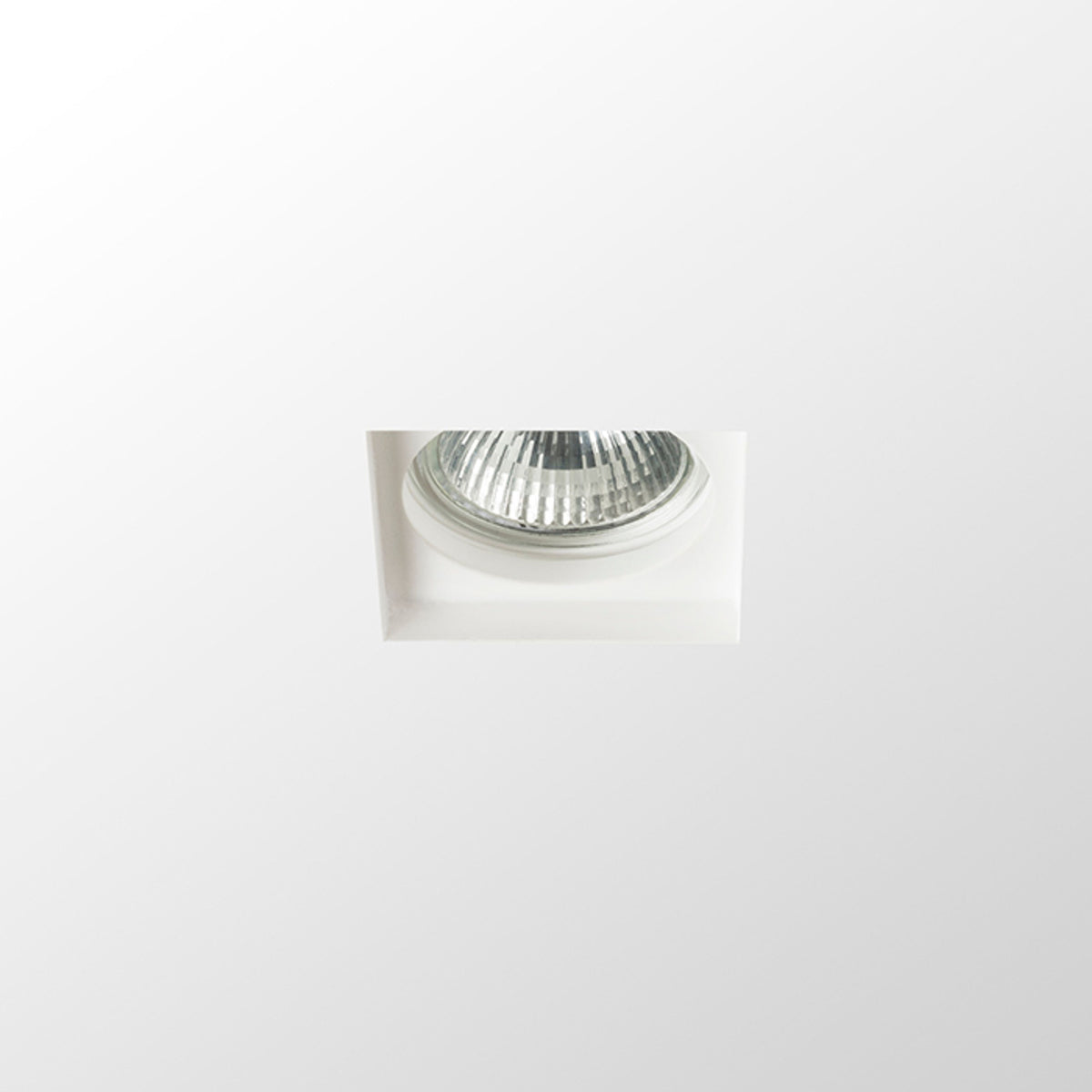 RENDL recessed light DANDY SQ recessed  plaster 230V LED GU10 8W R12363 6