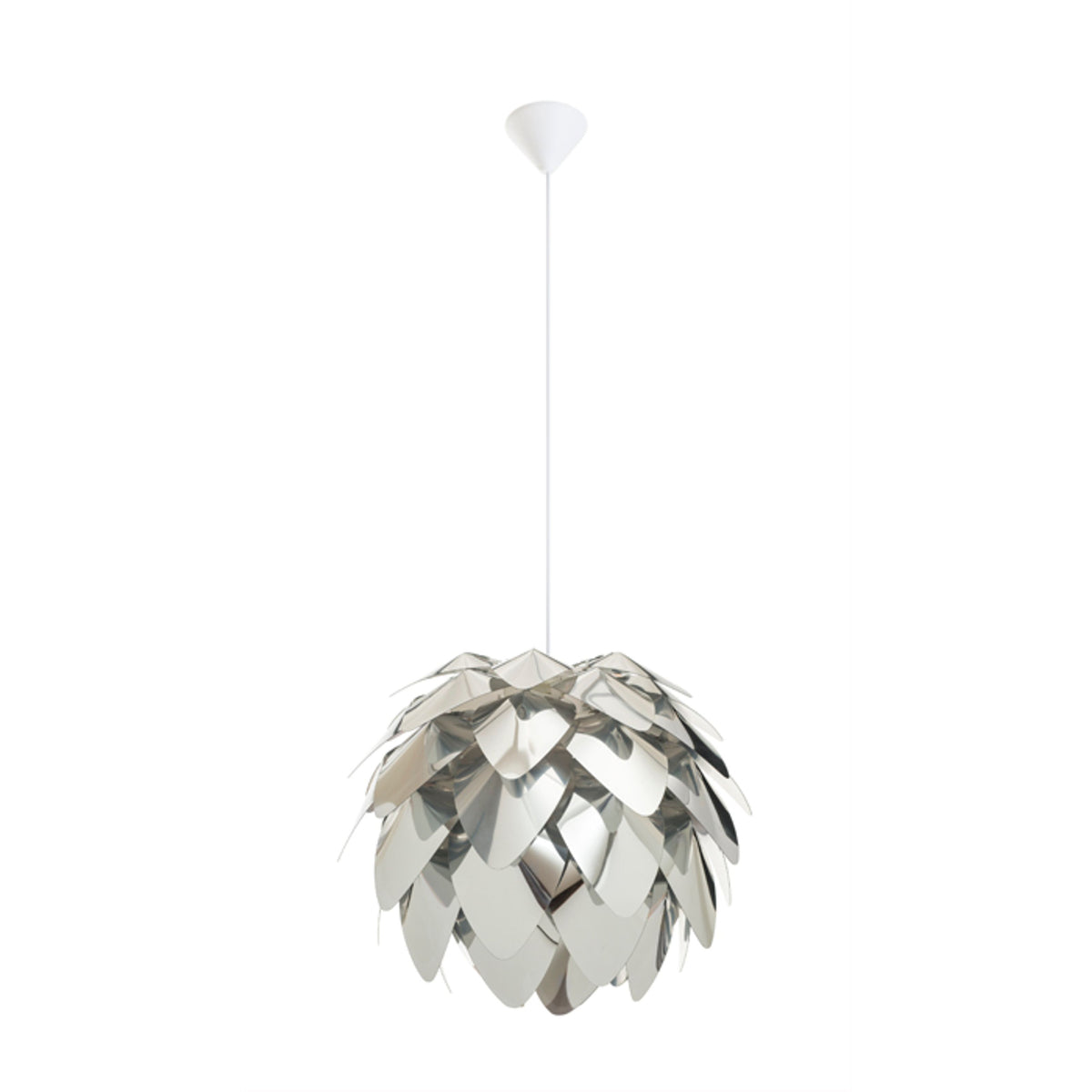RENDL pendant lamp ENCOMBRE pendant  chrome foil 230V LED E27 15W R12382 3