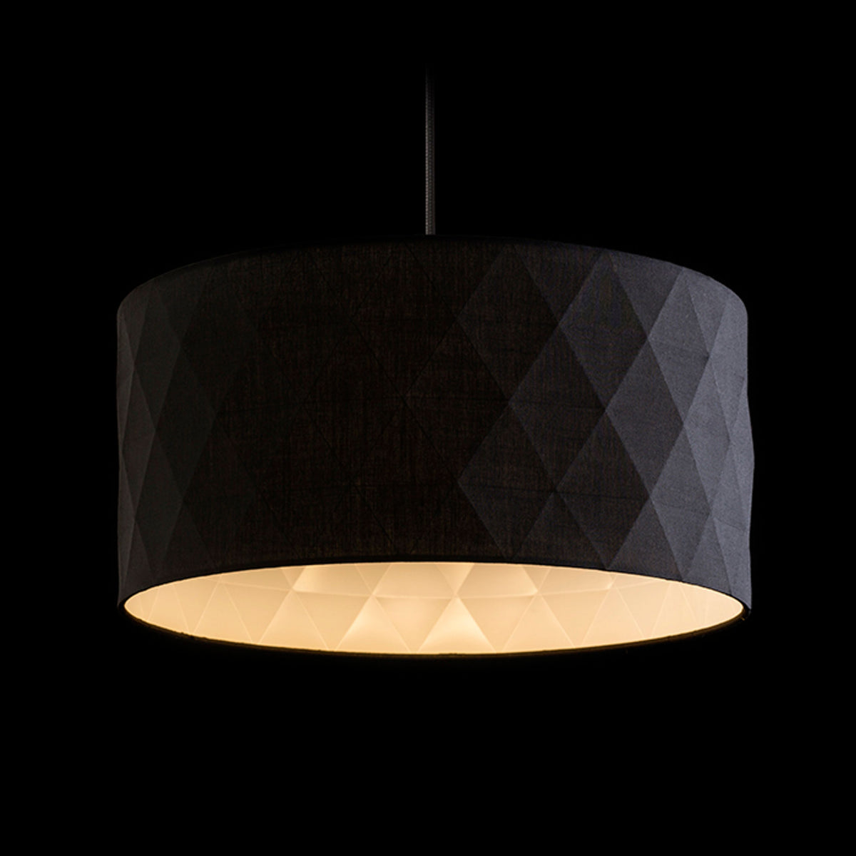 RENDL shades, shade bases, pendent sets JAKARANDA 40 shade black max. 28W R12393 5