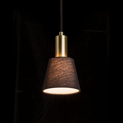 RENDL Outlet ICAR pendant black/gold  230V LED E27 11W R12418 3