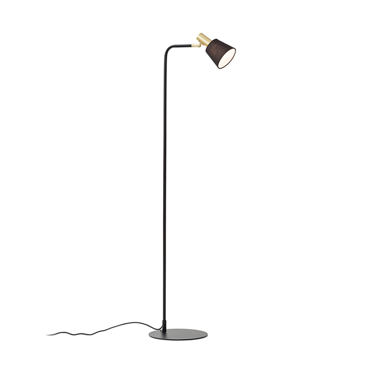 RENDL floor lamp ICAR floor black/gold  230V LED E27 11W R12419 1