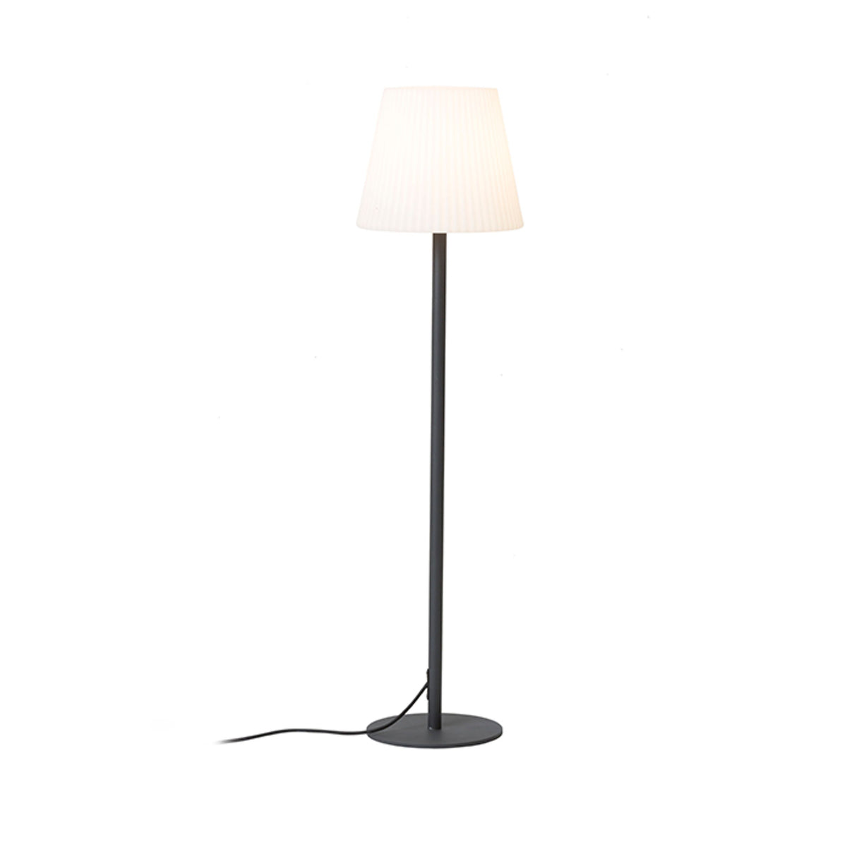 RENDL outdoor lamp BOSANOVA 120 floor anthracite grey satinated PE 230V LED E27 15W IP65 R12420 2