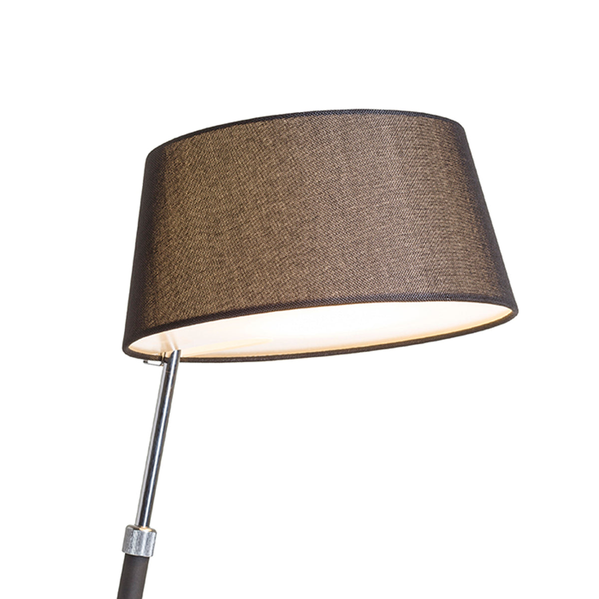 RENDL table lamp RITZY table black chrome 230V LED E27 15W R12486 3